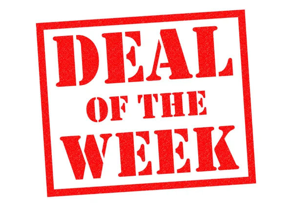 DEAL OF THE WEEK Rubber Stamp — Stock Photo, Image