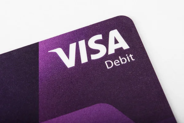 Visa デビット カード — ストック写真