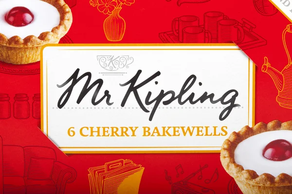 Mr. Kipling opakowania — Zdjęcie stockowe