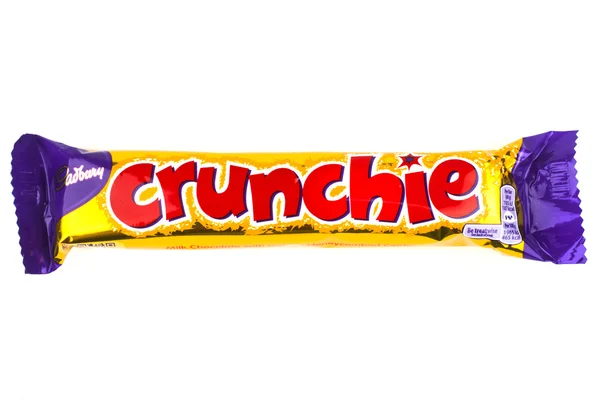 Cadbury Crunchie шоколад у плитці — стокове фото