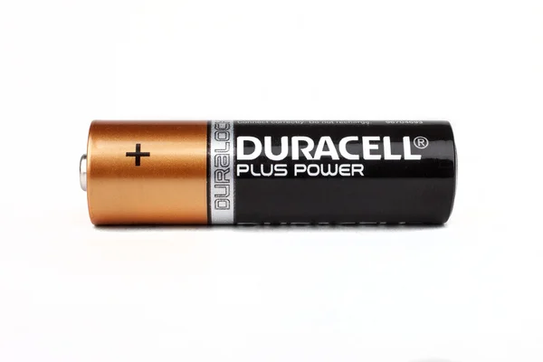 Bateria AA Duracell — Fotografia de Stock