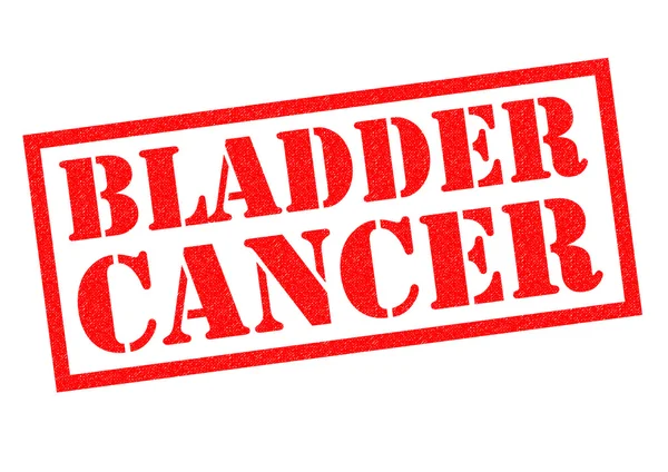 BLADDER CANCER Carimbo de borracha — Fotografia de Stock