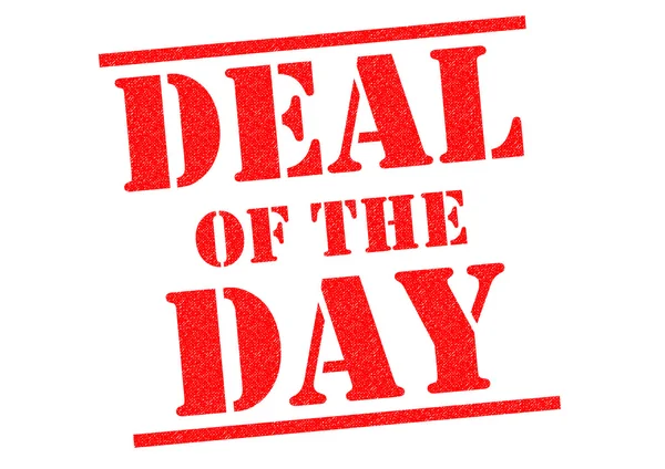 DEAL OF THE DAY — Stock Photo, Image