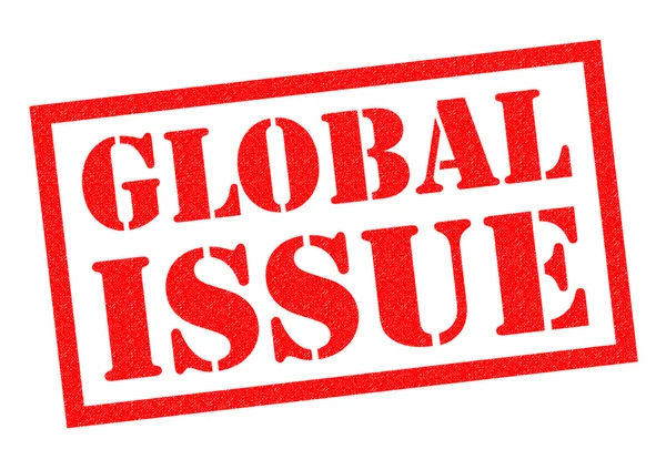 Sello de goma GLOBAL ISSUE —  Fotos de Stock