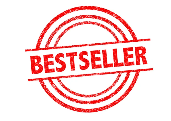 Bestseller gumibélyegző — Stock Fotó