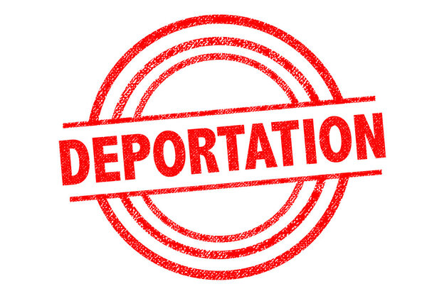 DEPORTATION Rubber Stamp
