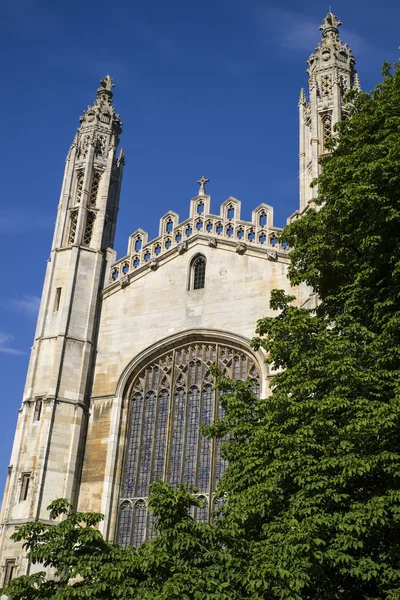 Kings college w cambridge — Zdjęcie stockowe