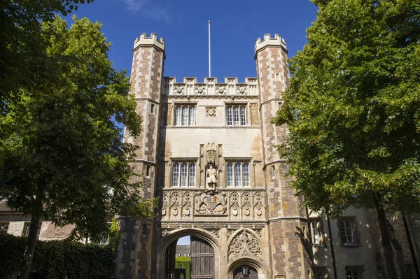 Trinity College-ban Cambridge — Stock Fotó