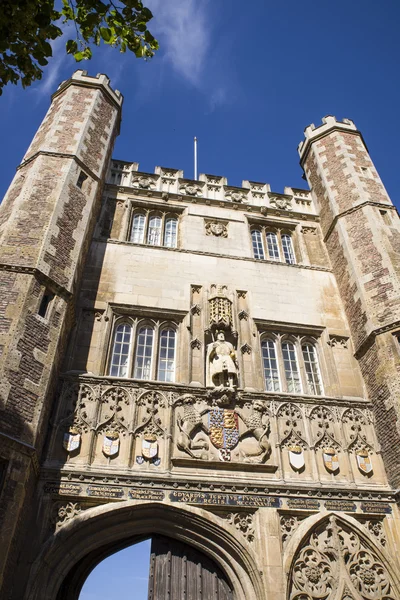 Trinity College w Cambridge — Zdjęcie stockowe