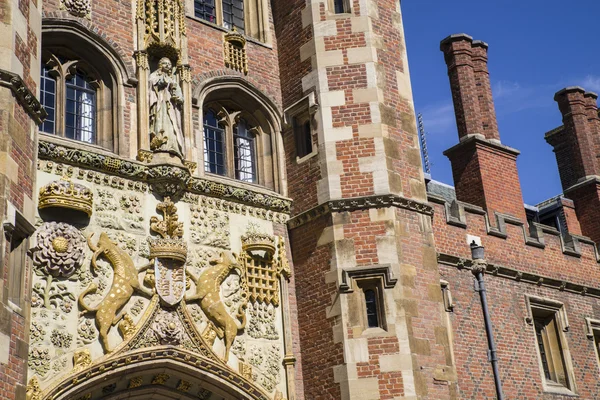 St. Johns College in Cambridge — Stock Photo, Image