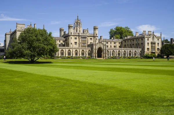 St John's College w Cambridge — Zdjęcie stockowe