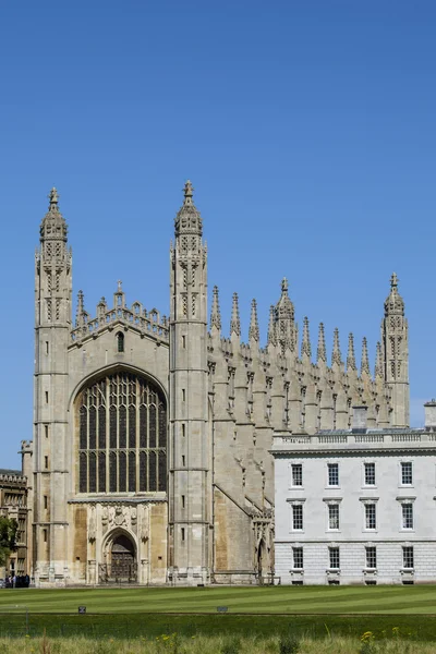 Капела Кінгз коледжу в Кембриджі — стокове фото