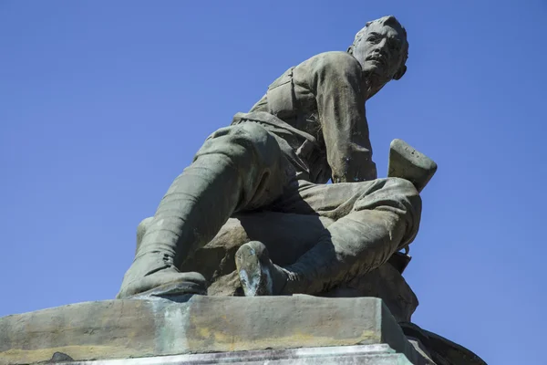 Memorial da Guerra da África do Sul em Bury St. Edmunds — Fotografia de Stock