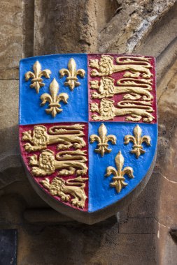 All Souls College Oxford'da Kraliyet Arması