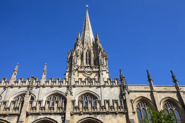 Biserica Universitară Sf. Maria Fecioara din Oxford — Fotografie, imagine de stoc