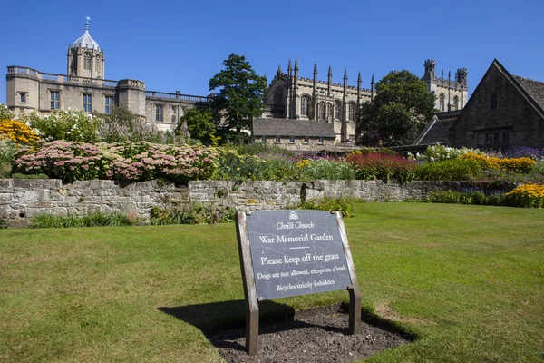 Christ Church Memorial Garden in Oxford