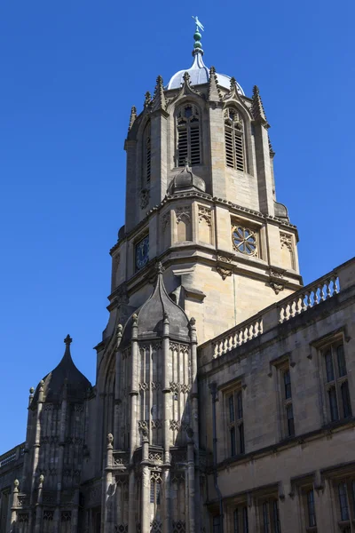 Tom Tower w: Christ Church College in Oxford — Zdjęcie stockowe