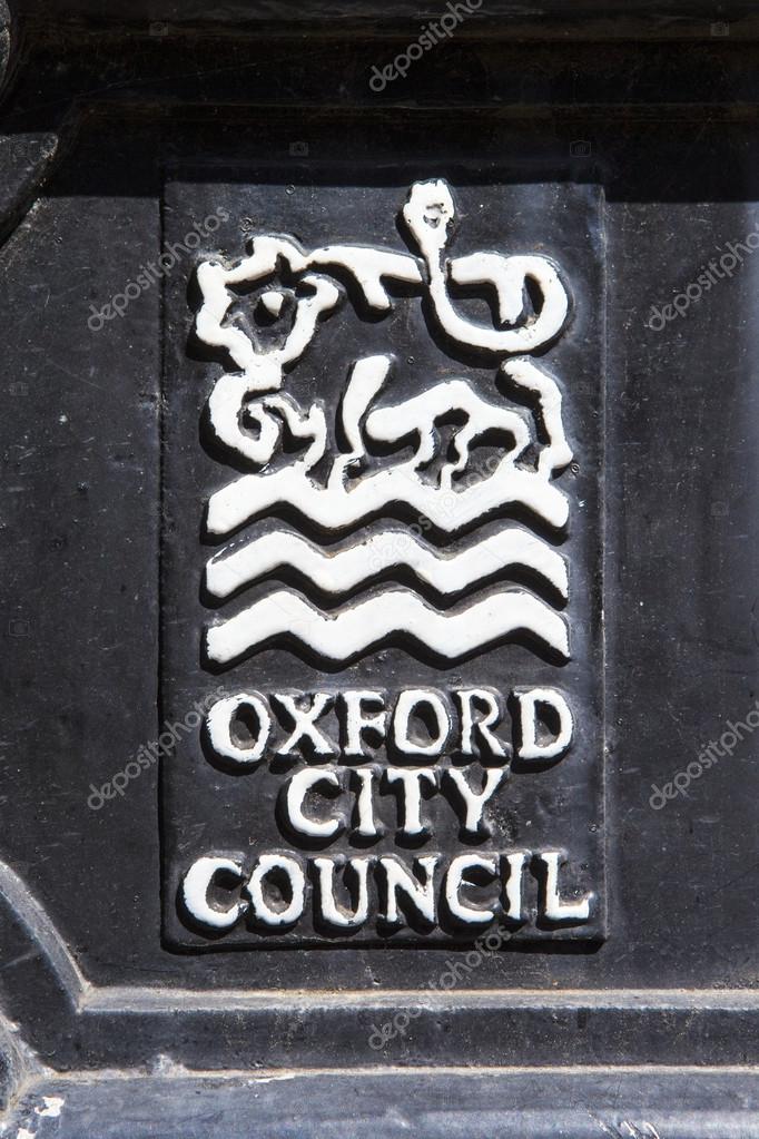 Oxford City Council Emblem Stock Editorial Photo C Chrisdorney 121198452