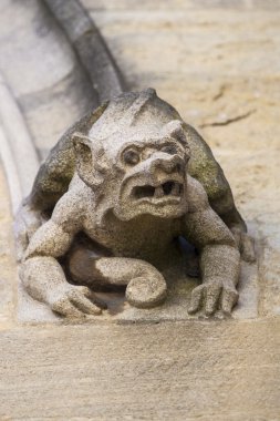 Bir Oxford Gargoyle Close-Up
