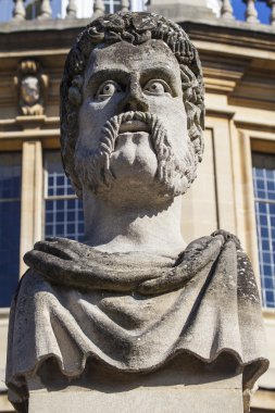 İmparator kafa heykel Oxford