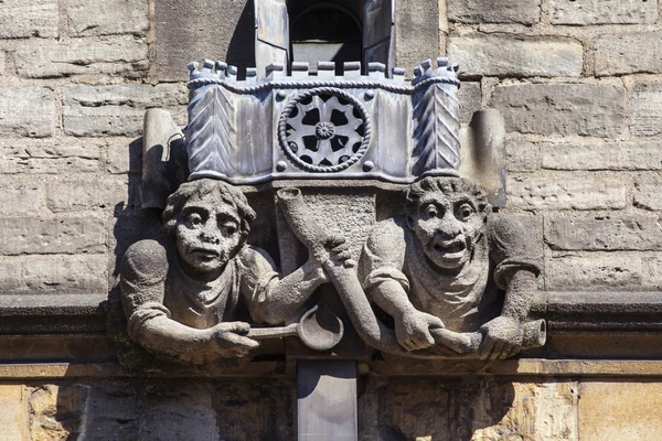 Brasenose κολλέγιο Gargoyle στην Οξφόρδη — Φωτογραφία Αρχείου