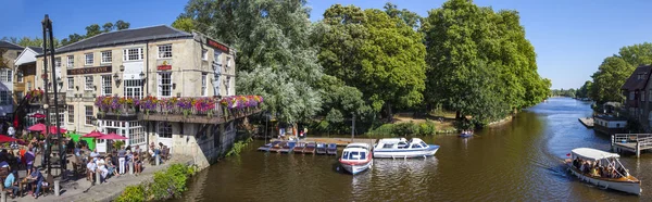 River Cherwell in Oxford — Stockfoto