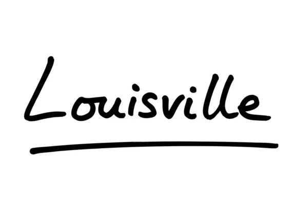 Louisville City State Kentucky United States America — Stock Photo, Image