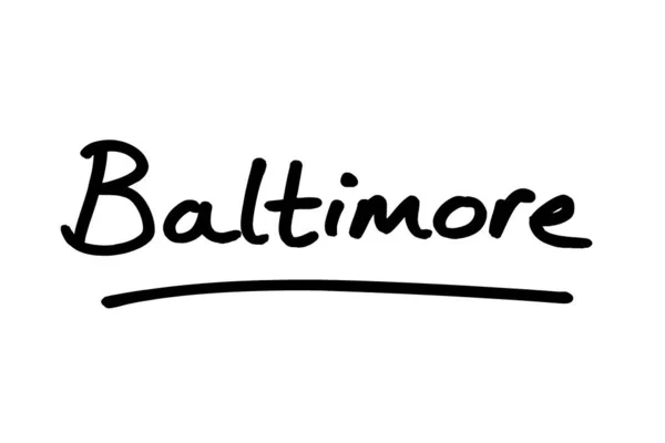 Baltimore Una Ciudad Estado Luisiana Los Estados Unidos América — Foto de Stock