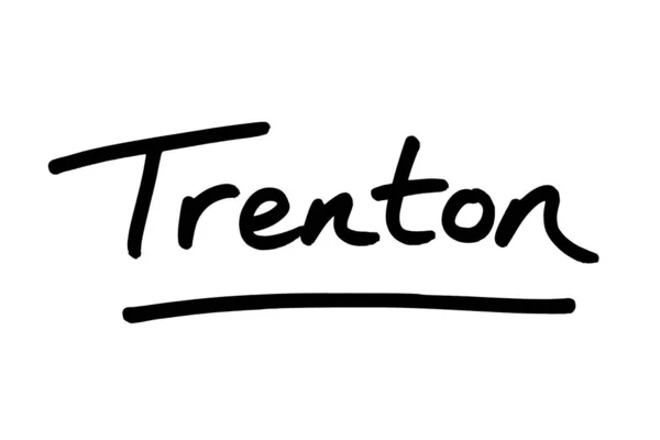 Trenton Πρωτεύουσα Της Πολιτείας Του New Jersey Στις Ηνωμένες Πολιτείες — Φωτογραφία Αρχείου