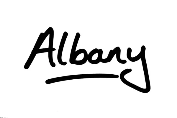 Albany Hlavní Město Státu New York Spojených Státech Amerických — Stock fotografie