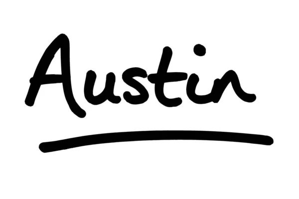 Austin Ibu Kota Negara Bagian Texas Amerika Serikat — Stok Foto