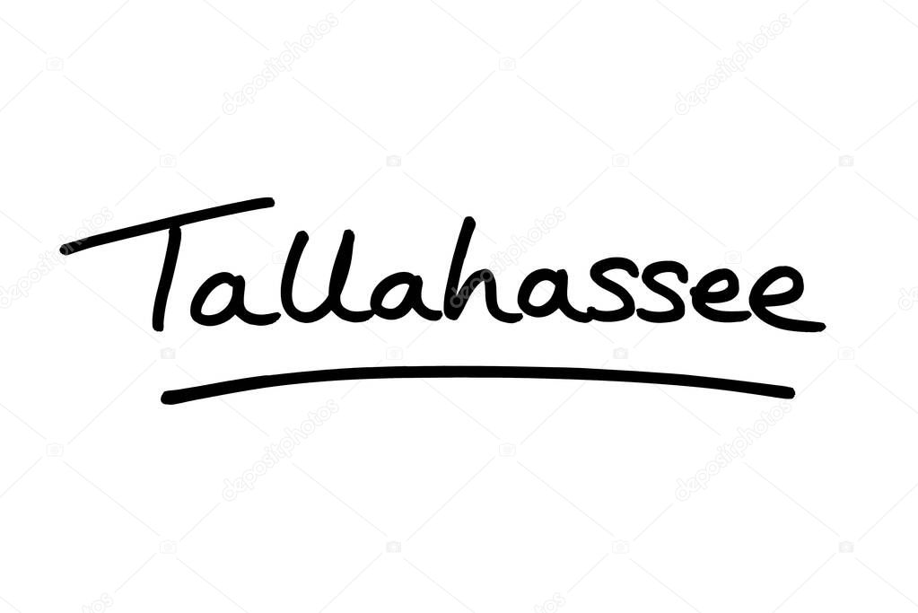 Tallahassee - the capital city of the state of Florida, in the United States of America.