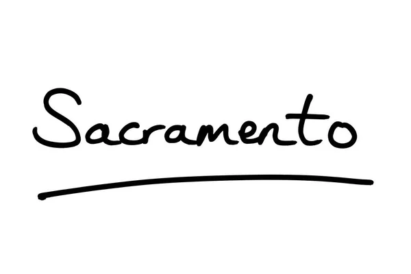 Sacramento Capital City State California United States America — Stock Photo, Image
