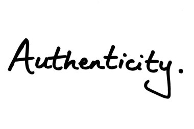 Özgünlük, beyaz arkaplanda el yazısı.