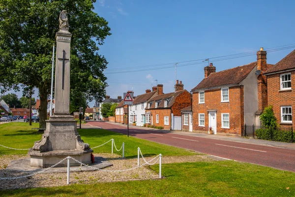 2021年7月20日 イギリス エセックスのきれいな村の風景 — ストック写真