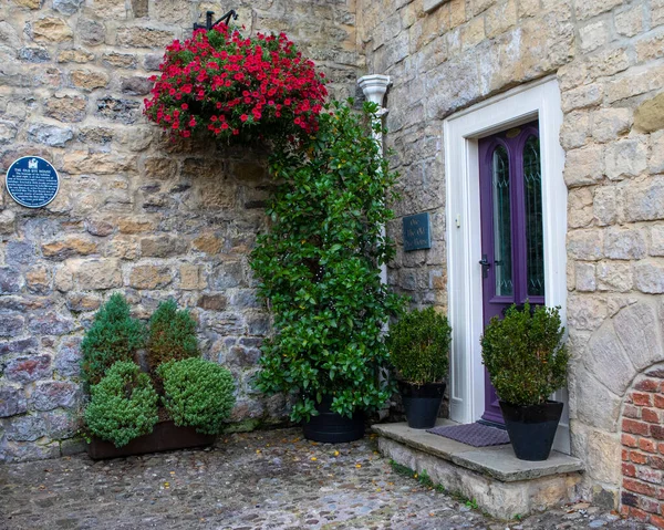 Knaresborough Augustus 2021 Old Dye House Het Prachtige Stadje Knaresborough — Stockfoto