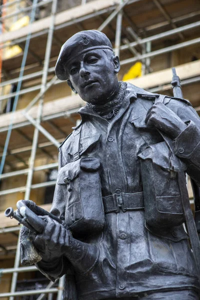 Durham Reino Unido Agosto 2021 Monumento Infantería Ligera Durham Dedicado — Foto de Stock