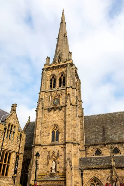 Durham Ηνωμένο Βασίλειο Αυγούστου 2021 Άποψη Του Όμορφου Πύργου Και — Φωτογραφία Αρχείου