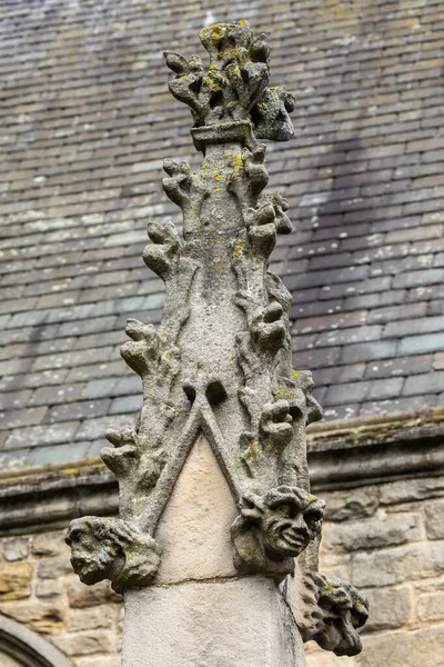 Dettaglio Architettonico Dell Esterno Della Chiesa San Nicola Nella Città — Foto Stock