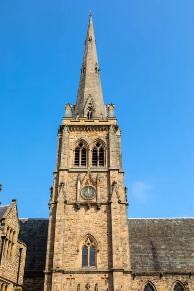 Exterior Iglesia San Nicolás Ciudad Durham Reino Unido —  Fotos de Stock