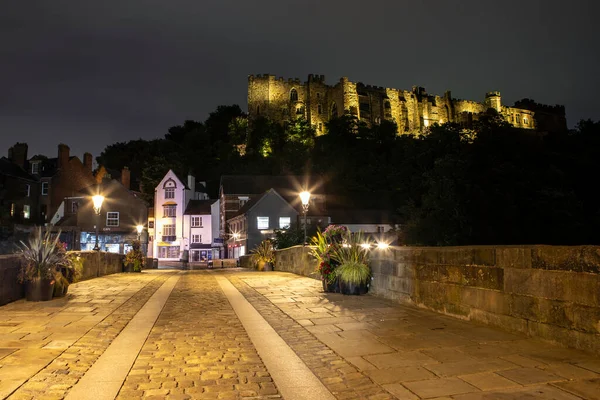 Durham Ηνωμένο Βασίλειο Αυγούστου 2021 Μια Όμορφη Νυχτερινή Θέα Του — Φωτογραφία Αρχείου
