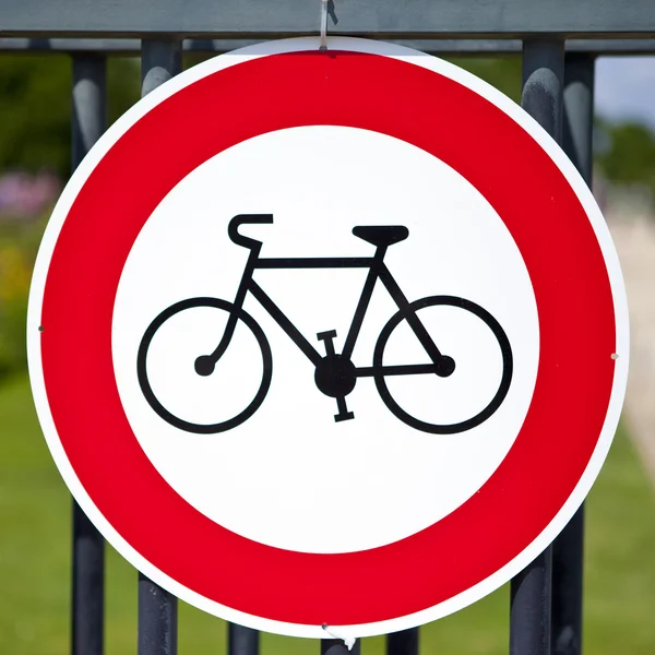 No Cycling — Stock Photo, Image