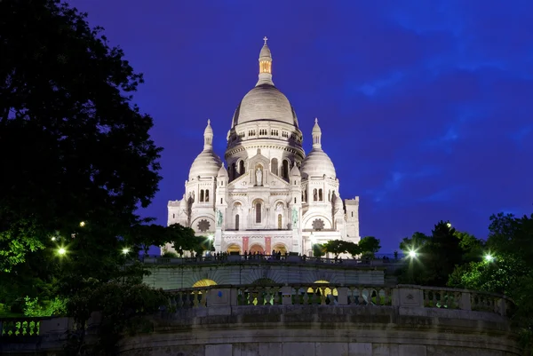 Sacre Coeur i Paris — Stockfoto