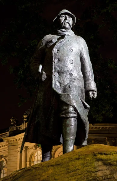 Statua Georges Clemenceau a Parigi — Foto Stock