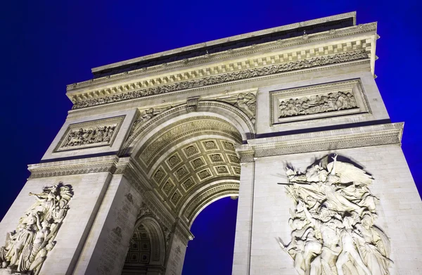 Arco del Triunfo en París — Foto de Stock