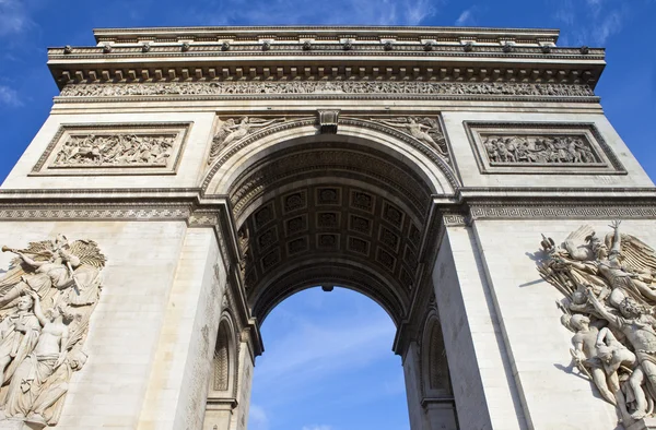 Arc de Triomphe in Paris — Stock Photo, Image