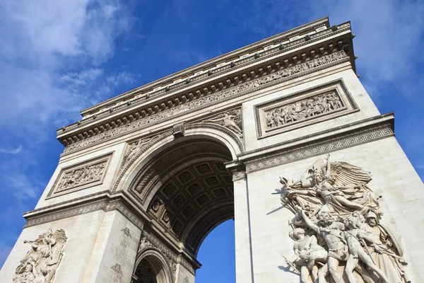 Arco do Triunfo em Paris — Fotografia de Stock