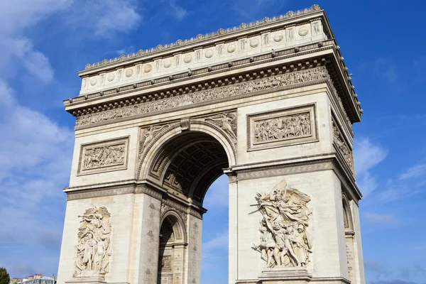 Arco do Triunfo em Paris — Fotografia de Stock