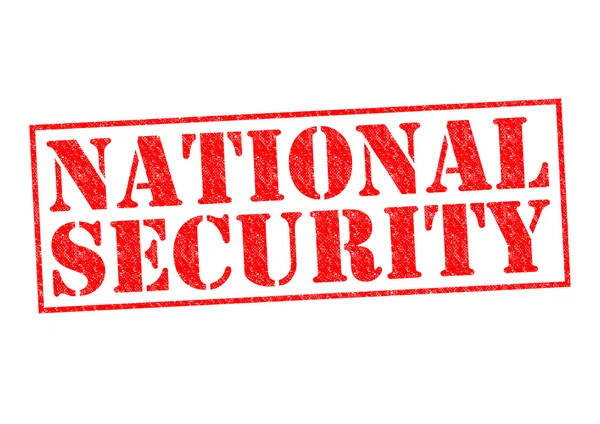 NATIONAL SECURITY — Stock Photo, Image