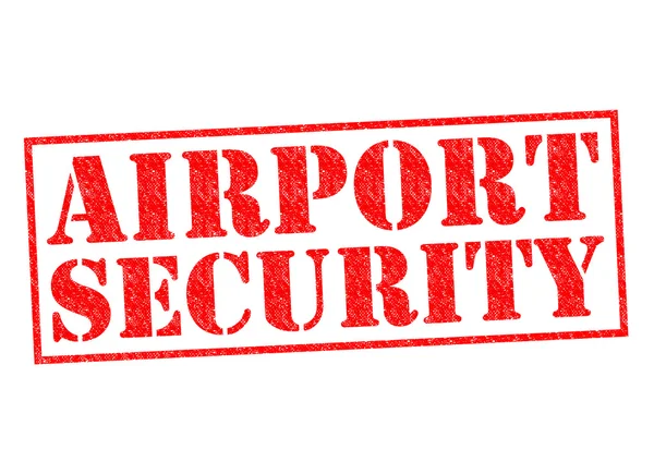 Sicurezza aeroportuale — Foto Stock